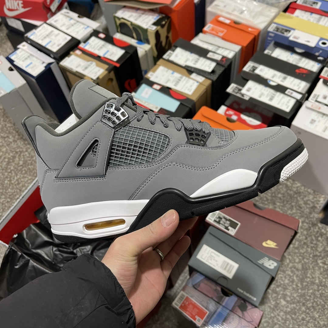 Yupoo Nike Air Jordan 4 AJ4 Retro Cool Grey 308497 007 SIZE 40 40.5 41 42 42.5 43 44 44.5 45 46 47.5 48.5